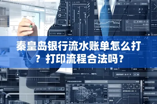 秦皇岛银行流水账单怎么打?打印流程合法吗?