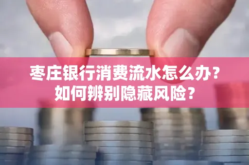 枣庄银行消费流水怎么办?如何辨别隐藏风险?