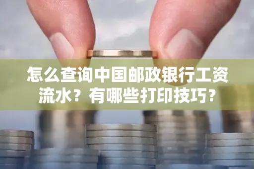 怎么查询中国邮政银行工资流水?有哪些打印技巧?