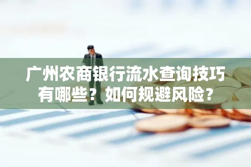 广州农商银行流水查询技巧有哪些?如何规避风险?