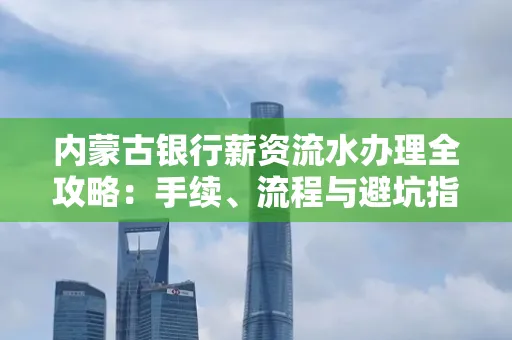 内蒙古银行薪资流水办理全攻略：手续、流程与避坑指南
