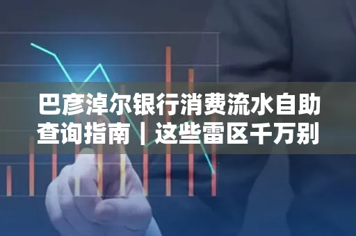 巴彦淖尔银行消费流水自助查询指南｜这些雷区千万别踩
